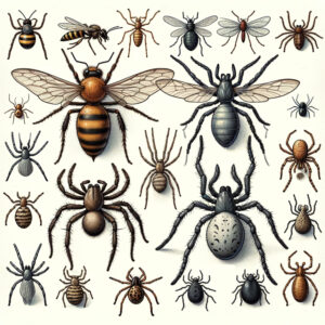 Identification visuelle d'abeilles, moustiques, araignées, et tiques